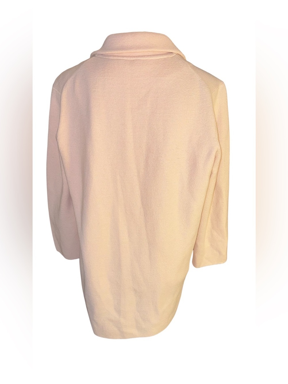 J. Crew Soft Pale Pink Open-Front Knit Cardigan - Picture 4 of 7